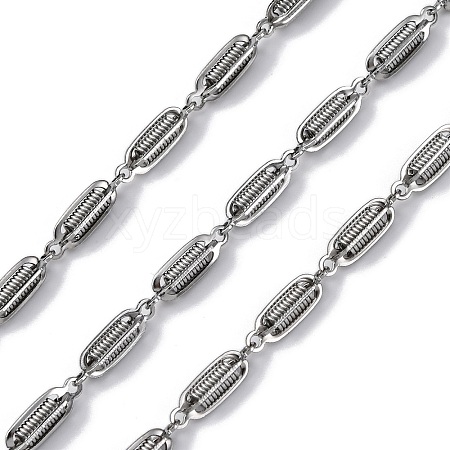 304 Stainless Steel Turkey Link Chains CHS-B006-05P-1