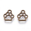 Tibetan Style Alloy Pendants X-TIBEP-A36554-AB-NR-1