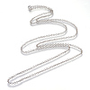 Iron Rolo Chains Necklace Making LS-MAK-R015-75cm-P-2