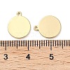 Brass Pendants KK-U045-02G-3