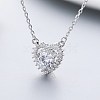925 Sterling Silver Pendant Necklaces NJEW-BB55882-A-2