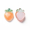 Transparent Epoxy Resin Cabochons CRES-S365-07-3