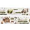 Mountain Forest Waterproof PET Decorative Stickers DIY-Q052-03C-1