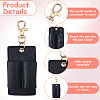 3Pcs PU Keychains KEYC-CL0001-49C-6