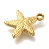 Ocean Theme 304 Stainless Steel Pendants X-STAS-Z092-06G-03-2