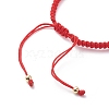 Adjustable Nylon Thread Cord Double Braided Beaded Bracelets Set BJEW-JB08741-6