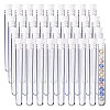 150Pcs Plastic Sewing Needle Organizers Tubes with Cap CON-CA0001-037B-1