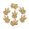 Tibetan Style Alloy Pendants X-TIBEP-A22571-AG-FF-1