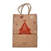 Christmas Theme Hot Stamping Rectangle Paper Bags LS-CARB-F011-02A-3