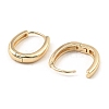 Brass Hoop Earrings EJEW-I289-25B-KCG-2