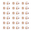 Opaque Acrylic Beads MACR-TAG0001-07D-3