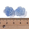 Synthetic Coral 3D Flower Rose Beads CORA-A005-14mm-28-3