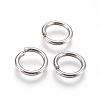 Tarnish Resistant 304 Stainless Steel Saw Cut Open Jump Rings STAS-P212-25P-24-1