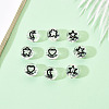 Transparent Acrylic Beads TACR-YW0001-12B-5