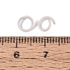 Spray Painted Iron Open Jump Rings IFIN-T017-04C-19-3