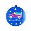 Christmas Ball with Truck Pendant Silicone Molds DIY-K051-23-2