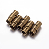Brass Locking Tube Magnetic Clasps LS-KK-MC077-AB-1