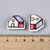 Printed Opaque Resin Beads RESI-N043-09B-03-4