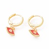 Brass Hoop Earrings EJEW-I230-05G-2