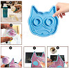 Owl Shape Food Grade DIY Silicone Pendant Molds SIL-CJC0001-02-5