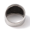 Viking 304 Stainless Steel Odin Raven Finger Rings RJEW-U005-11AS-3