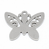 Non-Tarnish 201 Stainless Steel Stamping Blank Tag Pendants STAS-T008-008-1-2