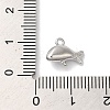 Brass Micro Pave Clear Cubic Zirconia Pendants KK-U013-04P-3