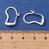 Brass Hoop Earring Findings FIND-Z039-30S-3