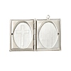 Tarnish Resistant 304 Stainless Steel Diffuser Locket Pendants for Teachers' Day STAS-K236-01P-4