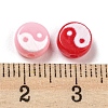 Opaque Acrylic Beads SACR-P028-01A-02-3