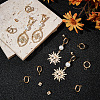 20Pcs 304 Stainless Steel Ring Stud Earring Findings STAS-BBC0005-22G-4