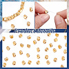   50Pcs Brass Spacer Beads KK-PH0006-36G-4