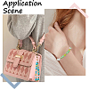 1500Pcs Transparent Acrylic Beads OACR-SP0001-25B-5
