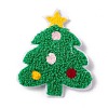 Christmas Tree Cloth Snap Hair Clips PHAR-G003-11-1
