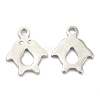 304 Stainless Steel Charms STAS-H157-04P-2