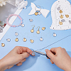 24Pcs 2 Colors 304 Stainless Steel Pendants STAS-HS0001-90C-4