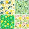 12 Sheets Lemon Scrapbook Paper Pad PW-WGA384B-01-2