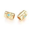 Brass Enamel Beads KK-L189-13A-2