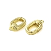 Brass Spring Gate Rings KK-B089-13G-2