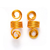 Aluminum Hair Braid Dreadlock Beads X-ALUM-S017-001A-2