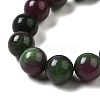 Dyed Natural Malaysia Jade Beads Strands G-G021-02C-15-3