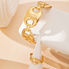 Coffee Bean Alloy Cuff Bangles & Rings Sets FS-WG0F6B5-01-4