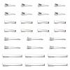40Pcs 4 Styles Iron Alligator Hair Clips Findings PHAR-TADJ0001-10-1