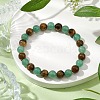 Natural Mixed Gemstone Mixed Gemstone Beads Thread Stretch Bracelets for Women BJEW-JB11253-1