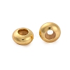 Rack Plating Disc Brass with Plastic Beads KK-Z070-26G-2