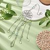 Alloy Tree of Life Pendant Decorations HJEW-TA00249-2