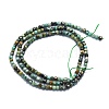 Natural African Turquoise(Jasper) Beads Strands G-P457-B01-43-3