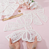 4Pcs 2 Styles Polyester Embroidery Iron on Clothing Patches PATC-GF0001-51A-3