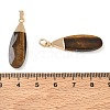 Natural Tiger Eye Pendants GG-CBA9F30-03G-02-3