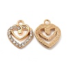 Alloy Crystal Rhinestone Pendants FIND-G048-39KCG-1